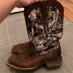 Ariat camo boots